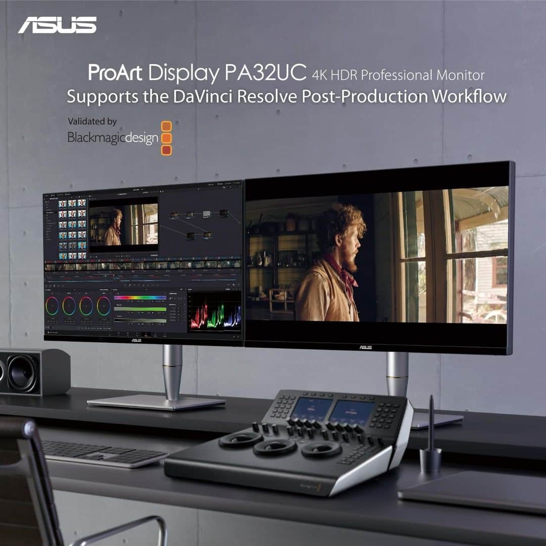 ASUSさんのインスタグラム写真 - (ASUSInstagram)「Want to make HDR content like the pros?​ This Blackmagic Design validated display provides a lifelike HDR experience for high-end video editing. ​  #ProArtDisplay  #filmmaking #creators」8月28日 18時00分 - asus