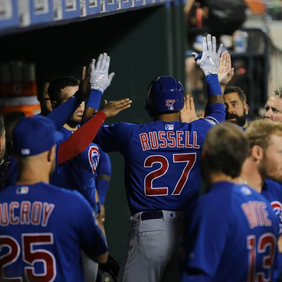 シカゴ・カブスさんのインスタグラム写真 - (シカゴ・カブスInstagram)「Cubs win! #EverybodyIn」8月28日 11時19分 - cubs