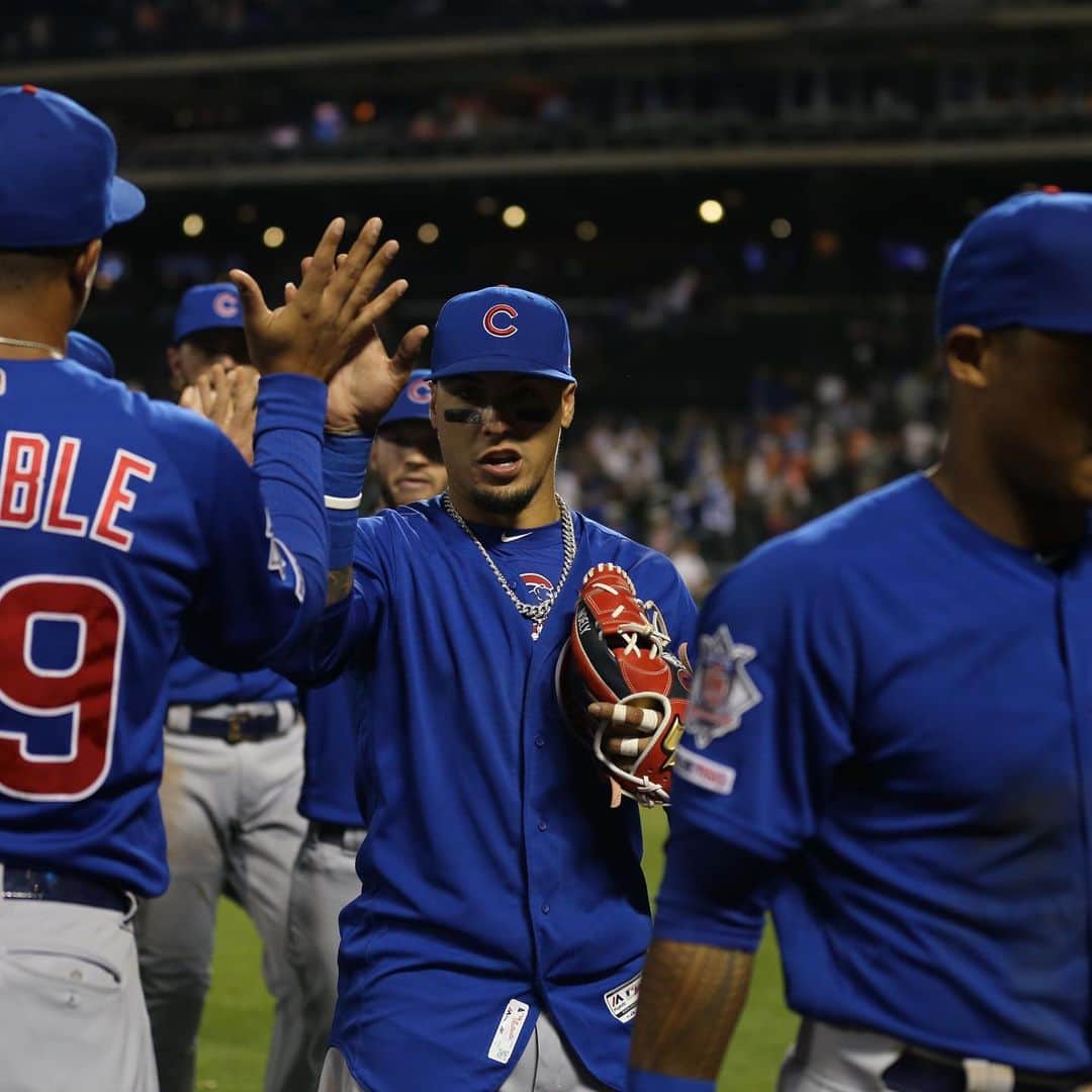 シカゴ・カブスさんのインスタグラム写真 - (シカゴ・カブスInstagram)「Cubs win! #EverybodyIn」8月28日 11時19分 - cubs