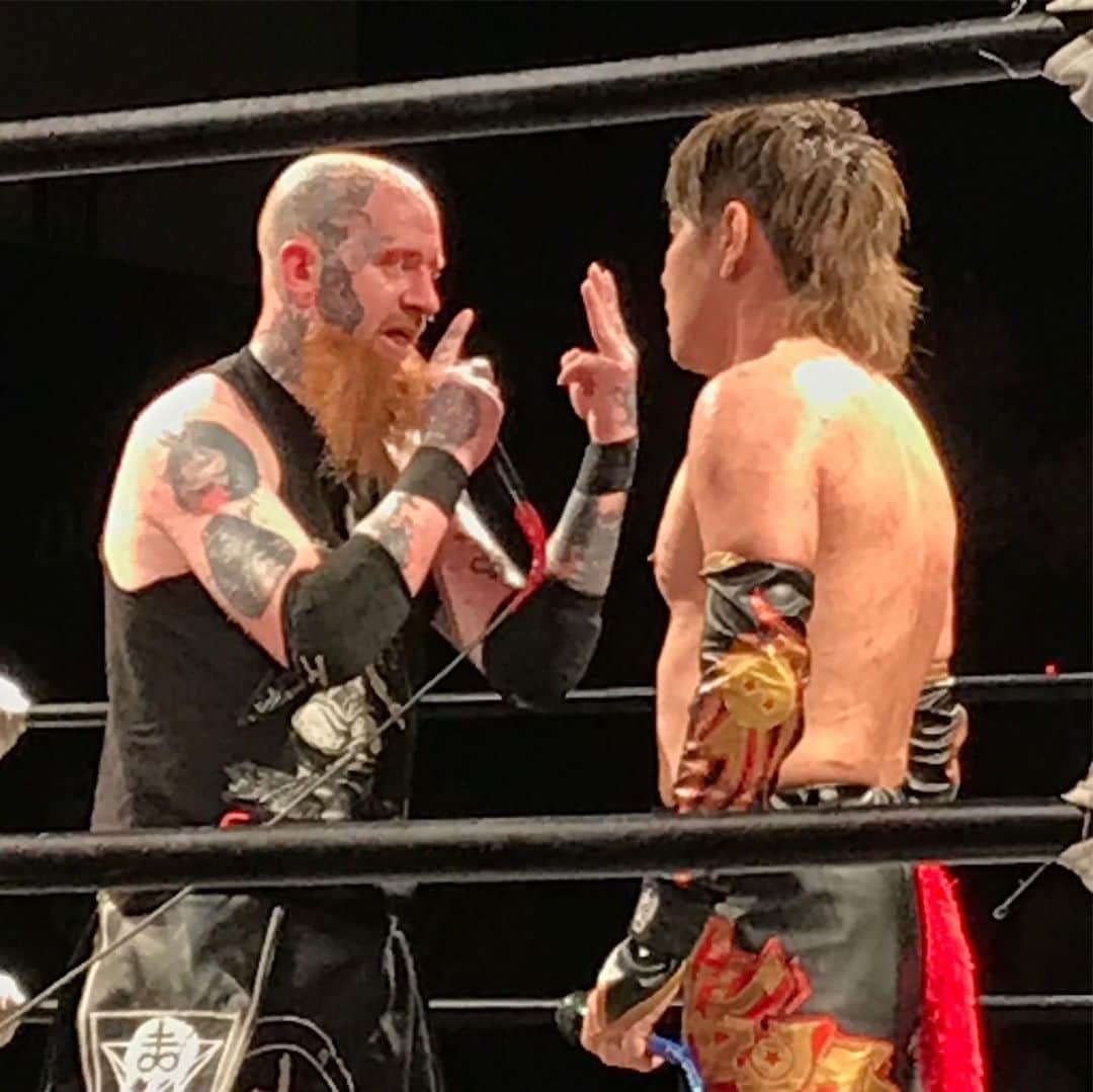 のインスタグラム：「⚔️﻿ ライスナイトはプロレスリングBASARA新木場大会。﻿ ﻿ 飲み放題プロレスなのにクルマで行っちゃった。。。涙﻿ ﻿ お酒好きなプロレス初心者こそ行った方が良いね！w﻿ ﻿ 来月もあるよ〜。﻿ ﻿ ちなみにコラソンコラボTもあるからよろしく‼️﻿ ﻿ #basara #basara_pw #コラソンコラボ #プロレス」