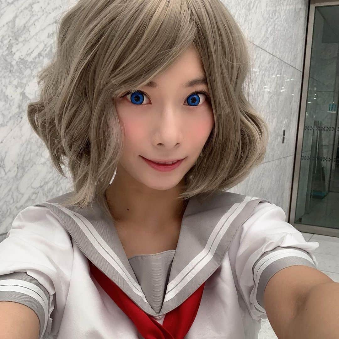 のインスタグラム：「ヨーソロー！ #渡辺曜 #cosplay」