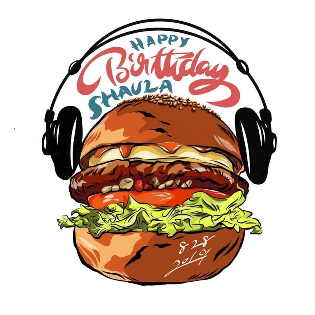 シャウラさんのインスタグラム写真 - (シャウラInstagram)「Thank you @j.k_illustration I love this! ありがとうー！！ #illustration #burger #burgerlover」8月28日 13時00分 - shaula_vogue