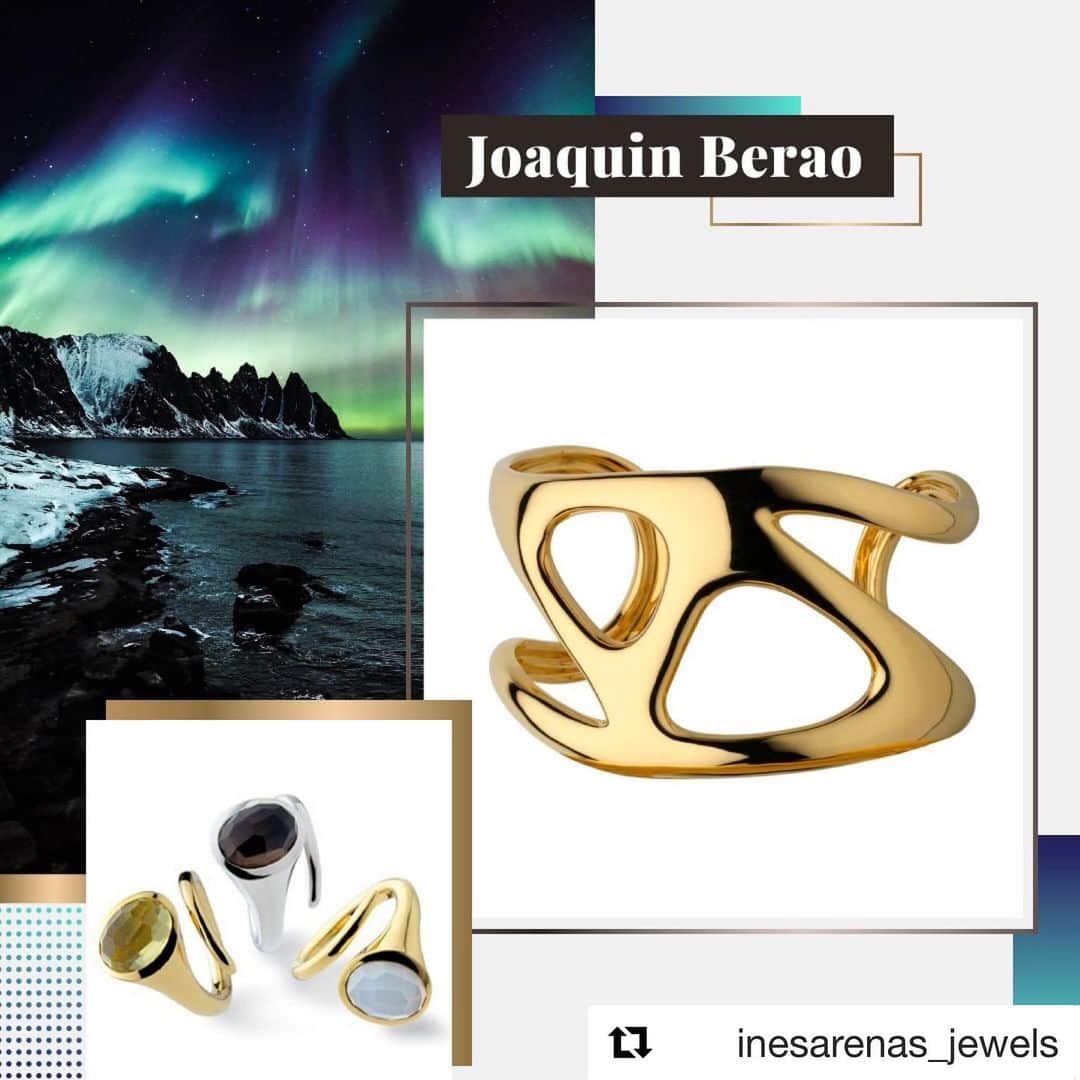 のインスタグラム：「#Repost @inesarenas_jewels ・・・ Joaquin Berao is one of Spain’s most influential contemporary jewelers, combining his love of sculpture, painting, architecture and music in his wonderfully fluid jewelry. . . @JoaquinBerao creations are not objects made for contemplation even thought they had born from it. In his words "A jewel is not fashion, it must be timeless". Link our “bio” to keep discovering his magnificent work!  #InesArenas #InesArenasJewels #JewelryTalk #JoaquinBerao #JewelryDesigner #Contemporary #ArtparExcellence #Gold #Silver #Bronze #Titanium #Spain #Madrid #Miami #Florida」