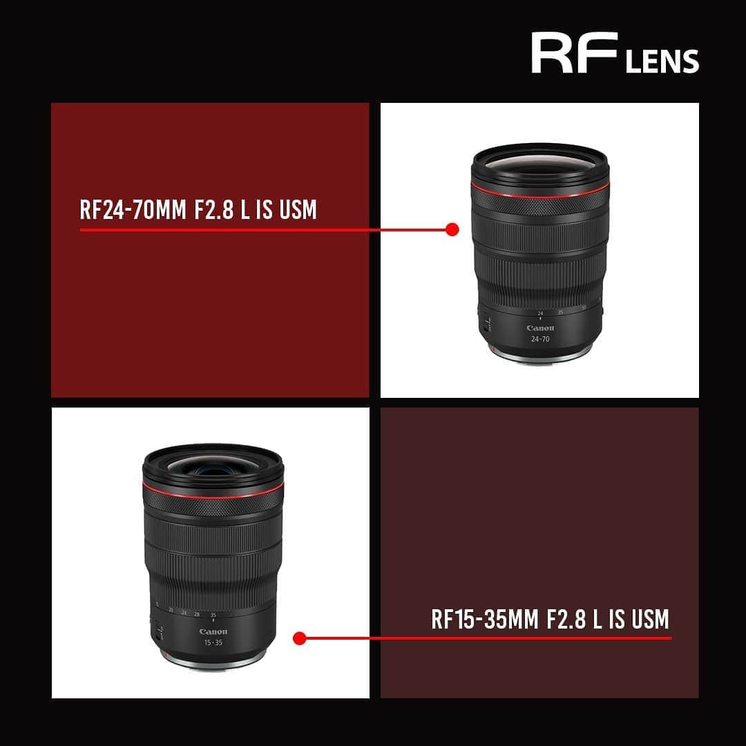 Canon Asiaさんのインスタグラム写真 - (Canon AsiaInstagram)「Long popular among professionals, the F2.8 L series of zoom lens is now available on the RF mount with the RF24-70mm F2.8 L IS USM and RF15-35mm F2.8 L IS USM lenses. . Whether you are shooting portraits or wide-angled landscapes, you can always count on beautiful bokeh at maximum aperture of f/2.8 throughout a versatile zoom range, and sharp images even at night thanks to powerful image stabilisation. . Swipe through the images to learn more or see link in bio to learn more about these new RF lenses! . . #canon #mirrorlesscamera #EOSR #EOSRP #RFlens #canonlenses #photography」8月28日 16時21分 - canonasia