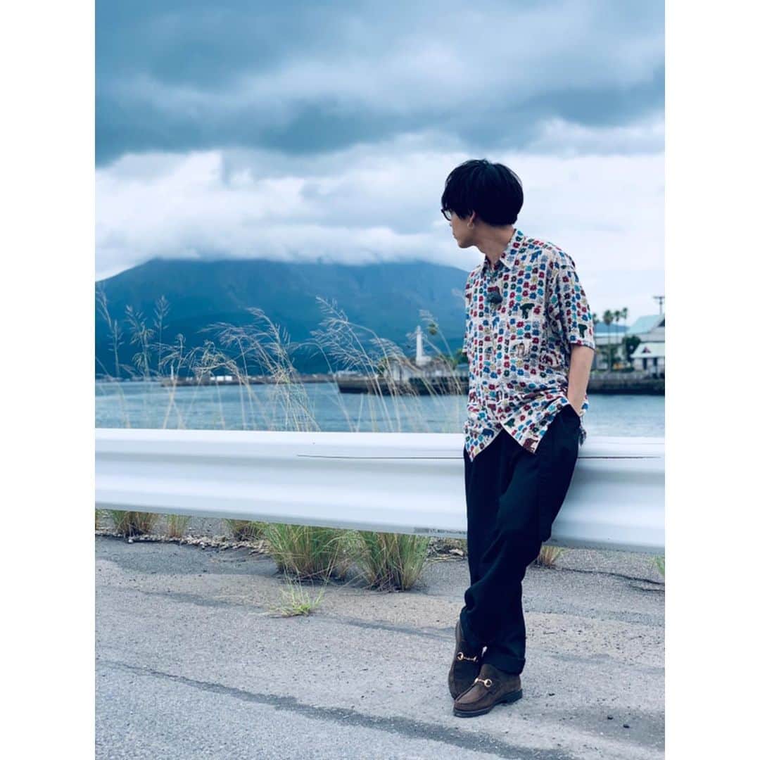 のインスタグラム：「⛰ #鹿児島 #9月15日 #またLIVEで来ます😌🛫 #桜島」