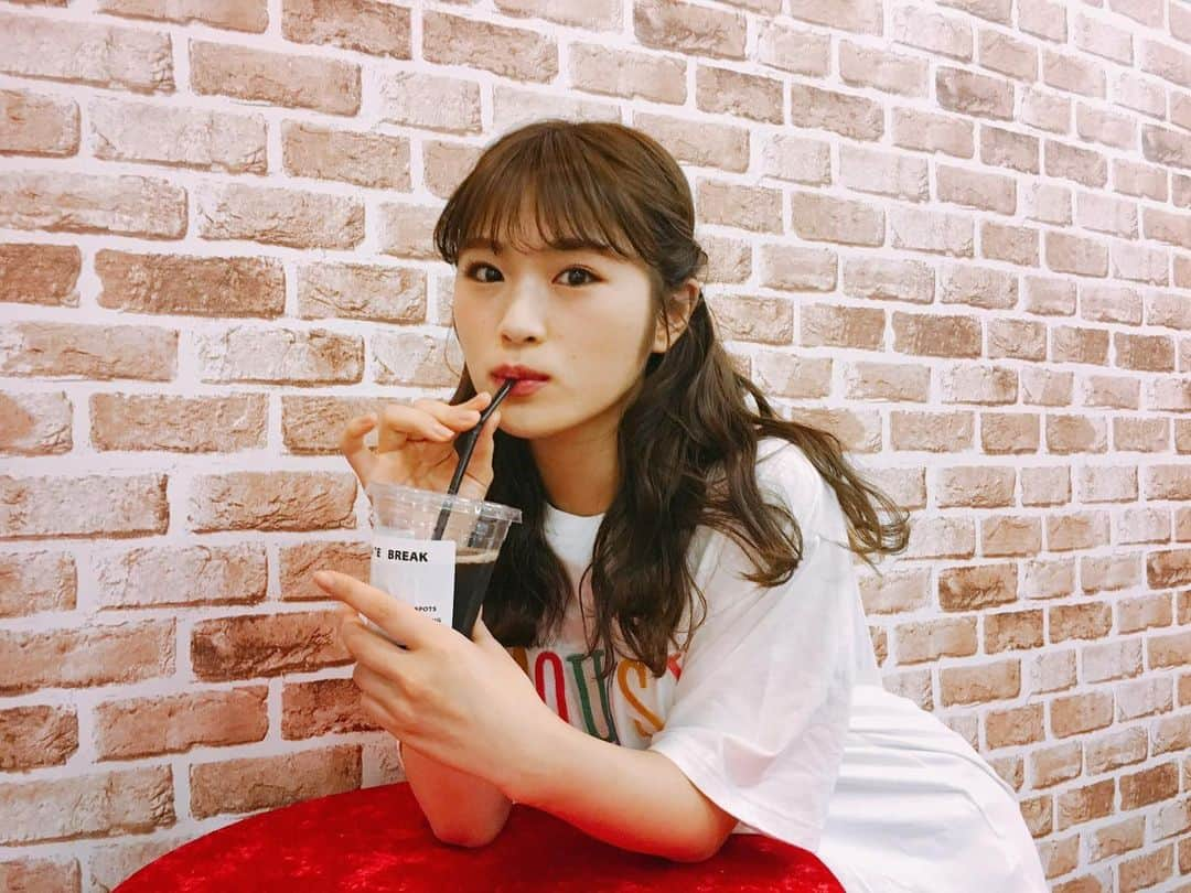 NMB48さんのインスタグラム写真 - (NMB48Instagram)「✳︎﻿ ﻿ 『NOON MATE BREAK』﻿ イメージガールの #渋谷凪咲 ちゃん🌻﻿ andなるちゃん！  #NOONMATEBREAK #coffee #NMB48」8月28日 18時59分 - nmb48_official