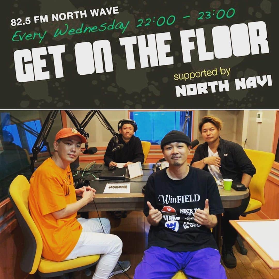 DIG DA GOOD IMCのインスタグラム：「【ラジオ出演情報】 . 今夜22時からオンエアの、FM NORTH WAVE「GET ON THE FLOOR」JUN THA FINESTのコーナー「Clture Works」に、YOUNG DAIS がゲストイン！ . N.C.B.B New EP "LIVING SIX" リリース情報 & 道内ツアー情報をお届け！ . ■FM NORTH WAVE『GET ON THE FLOOR』 DJ：ヤマタ & DJ KEIZI、JUN THA FINEST http://www.fmnorth.co.jp/pro.asp?PID=771 . ■radiko http://radiko.jp/share/?t=20181003220000&sid=NORTHWAVE . ■NORTH NAVI http://www.northnavi.com/」