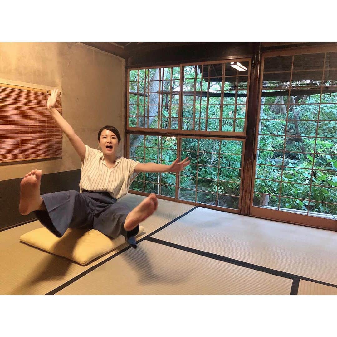 福咲れんのインスタグラム：「築450年って聞いて、どっひゃーーの図。  #京都」