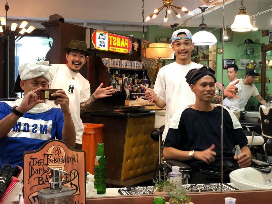 児玉剛さんのインスタグラム写真 - (児玉剛Instagram)「クラブハウスのロッカーみたいな雰囲気になってました。 #カット行きまくり #barberあるある」8月28日 19時43分 - tsuyoshikodama_official