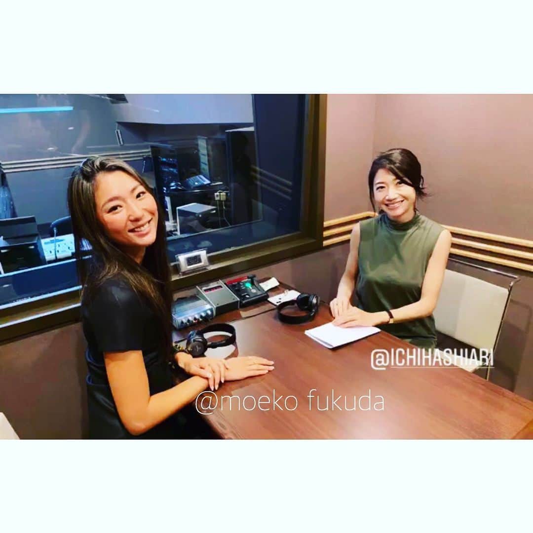 市橋有里のインスタグラム：「今日はモデルの @moekofukuda ちゃんがラジオゲストに来てくれました💛モデル業だけじゃなくスポーツトラベラーとして世界中の素敵な場所でいろんなスポーツを楽しむ、そんな健康美の萌ちゃんのお話もたっぷり聞けました。そしてなんとバチェラーの女性版バチェロレッテにも抜擢され、今後の活躍がますます楽しみです♪がんばれ〜モエコ💛 ・ #市橋有里のやっぱり走って損はない  #福田萌子  #model  #spotstraveler #adidas #adidasfamily」