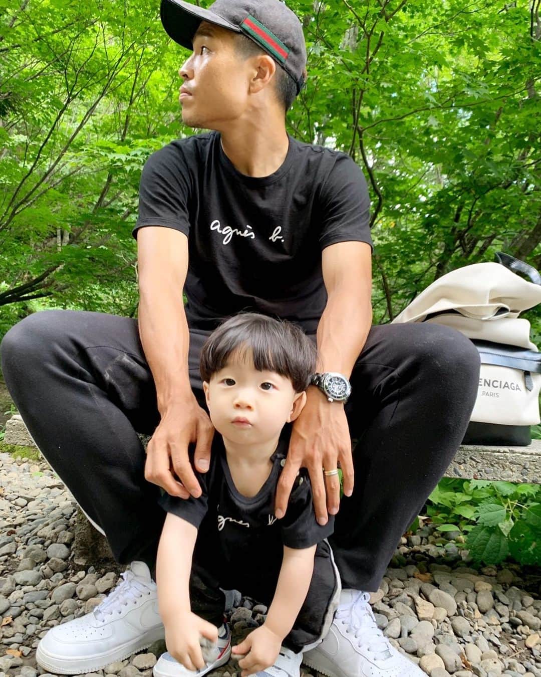 のインスタグラム：「🦍🐒」