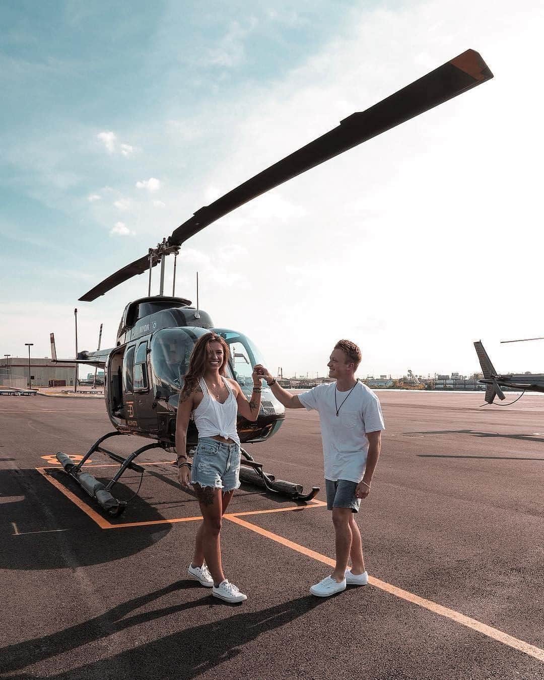 nyonairさんのインスタグラム写真 - (nyonairInstagram)「You made it to hump day! Who's ready for a flight? 💙🚁 Get 50% OFF 🚁💙 ⭐️ Summer isn’t over yet! ⭐️ | Use code: LDW50 | . 📸 Photo by the awesome: @dev_lyons . . 🎙 Missed any episodes of “The Fly By’ Broadcast? Click the link in our bio & Don’t forget to tune in every Tuesday & Thursday @ 3:00pm eastern time!🎙 . 📸 Use #FlyNYON @FlyNYON and #NYONAir @NYONAir for a chance to be featured! 📸 . . . . . . . #Thebigapple #Nycity #newyorkiloveyou #centralparkmoments #manhattanskyline #Manhattanview #nycgo #cbsnewyork #newyorkstateofmind #newyorkblogger #nycgallery #brooklynart #lowemanhattan #grandcentralterminal #empirestatebuilding #newyorkcity #photography_top #photographernyc #photographeroftheday #photographylovers #ny1pic #brooklynbridgepark #thebigapplewestside #newyorkexplored #nycprimeshot #complex #NYONStudio」8月28日 21時00分 - nyonair