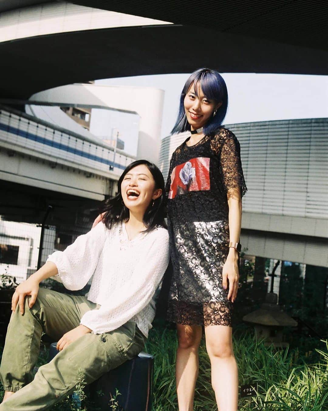 草野絵美のインスタグラム：「Starring lovely @skyaulait ❤️ Photo by @kotetsunakazato 📸 For @neutmagazine 🦎」