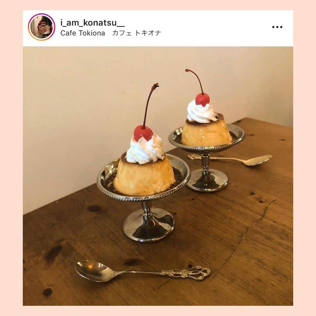 bis_web bis [ビス] さんのインスタグラム写真 - (bis_web bis [ビス] Instagram)「𝐩𝐮𝐝𝐝𝐢𝐧𝐠 🍮 𝐥𝐨𝐯𝐞 💭﻿ ﻿ ﻿ チェリーがのったプリンや﻿ 固めプリンが食べたくなる！﻿ ﻿ みんなのおすすめカフェをチェックして☕️﻿ ﻿ ﻿ ﻿ 🍒 Cafe Tokiona﻿ 〒530-0041 ﻿ 大阪府大阪市北区天神橋１丁目１２−１９﻿ ﻿ 🍒 Egg baby cafe﻿ 〒110-0005 ﻿ 東京都台東区上野５丁目１０−９﻿ ﻿ 🍒 On the way coffeecupcake﻿ 〒155-0031 ﻿ 東京都世田谷区北沢２丁目１６−２﻿ ﻿ 🍒 シヤチル﻿ 〒464-0840 ﻿ 愛知県名古屋市千種区今池１丁目５−９﻿ ﻿ 🍒 ミルクホール﻿ 〒248-0006 ﻿ 神奈川県鎌倉市小町２丁目３−８﻿ ﻿ 🍒 パーラー ぐるぐる﻿ 〒166-0001 ﻿ 東京都杉並区阿佐谷北１丁目４３−５, ハイム阿佐ヶ谷﻿ ﻿ ﻿ ﻿ ﻿ ﻿ #カフェ #カフェ巡り #カフェ好き #プリン #プリン部 #プリン🍮 #🍮 #固めプリン #チェリー #さくらんぼ #🍒 #cherry #cafe #コーヒー #☕️ #東京カフェ #東京カフェ巡り #大阪カフェ #大阪カフェ巡り #神奈川カフェ #神奈川カフェ巡り #愛知カフェ #愛知カフェ巡り #甘党 #スイーツ #bis_web #푸딩」8月28日 21時58分 - bis_web