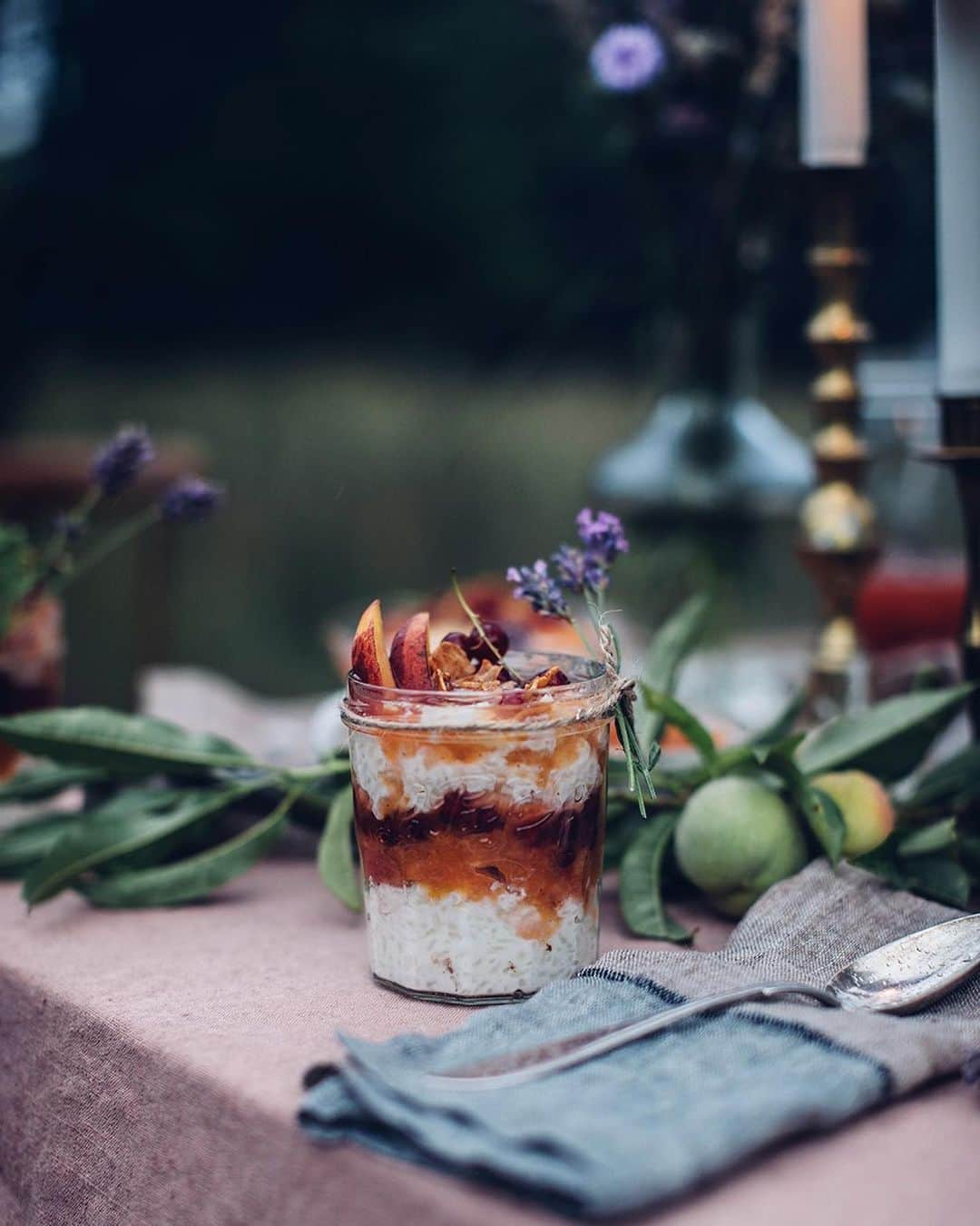 Our Food Storiesさんのインスタグラム写真 - (Our Food StoriesInstagram)「Some more photos from our recent blogpost. Get the recipe for this delicious milk rice with homemade peach-apricot compote via the link in profile 🍑😋 #ourfoodstories ____ #milkrice #glutenfreebreakfast #glutenfri #glutenfrei #germanfoodblogger #foodstylist #foodphotographer #fellowmag #verilymoment #diewocheaufinstagram #theweekoninstagram #morningslikethese #momentsofmine #stilllifephotography #simplejoys」8月28日 22時12分 - _foodstories_