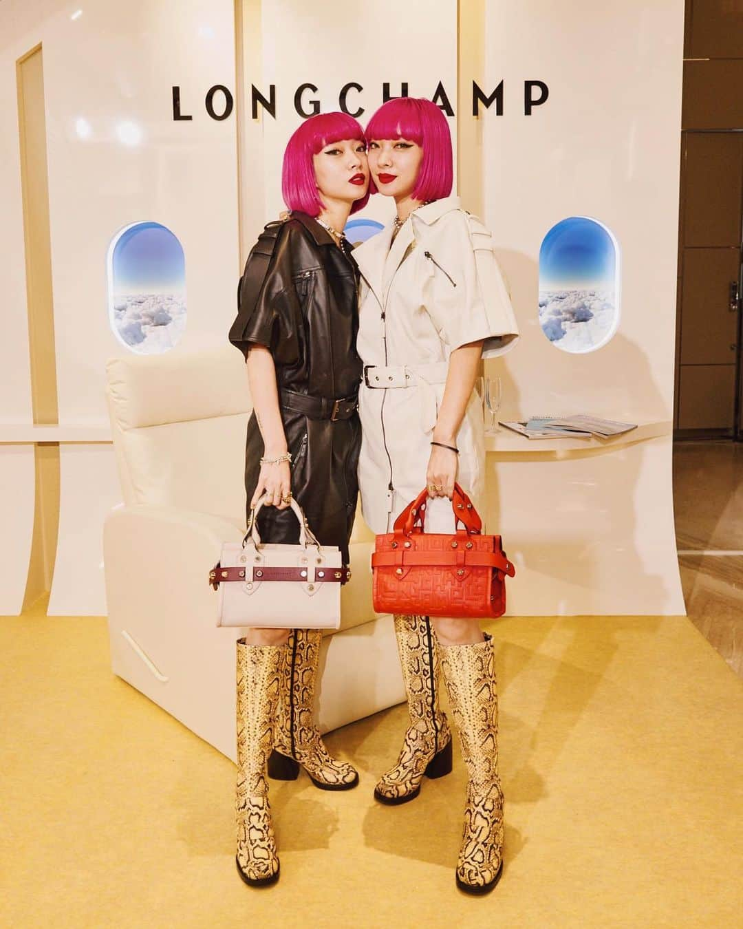 AMIさんのインスタグラム写真 - (AMIInstagram)「@longchamp  LA VOYAGEUSE launch party🎉  #longchamp  #ロンシャン #longchamplavoyageuse」8月29日 0時09分 - amixxamiaya