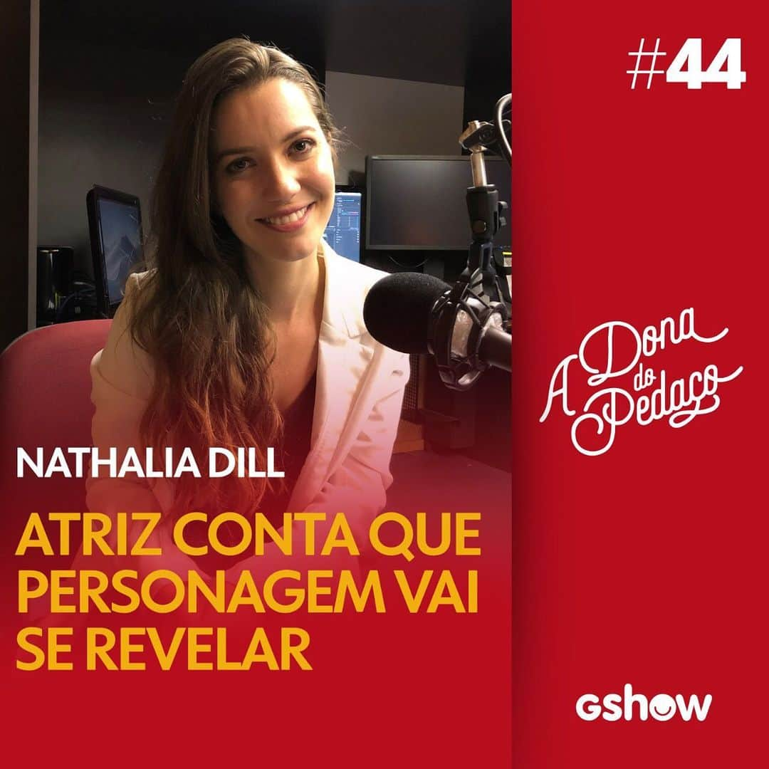 ナタリア・ディルさんのインスタグラム写真 - (ナタリア・ディルInstagram)「Pessoal!! Participei do podcast Novela das 9. Ele é exclusivo do Gshow e tem três edições semanais, rola toda segunda, quarta e sexta. Nas quartas é quando tem entrevistas com o elenco. Para ouvir o podcast basta entrar na página de A Dona do Pedaço, dentro do Gshow. O conteúdo está lá em destaque. Vc acessa a matéria e consegue ouvir ali mesmo. Outra opção é ouvir pelo Spotify. Me contem o que vcs acharam!!! 💋」8月29日 1時18分 - nathaliadill