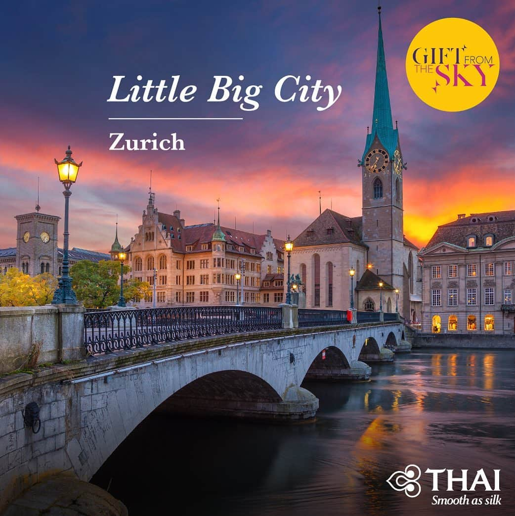 タイ航空さんのインスタグラム写真 - (タイ航空Instagram)「Fly THAI to the alluring cities of Europe, where dreams get realized, and fantasy mingles with reality. Book yourself a ticket at thaiairways.com. . #ThaiAirways #Europe #FlyTHAItoEurope #London #Moscow  #Oslo #Paris #Rome  #Vienna #Zurich」8月29日 1時39分 - thaiairways