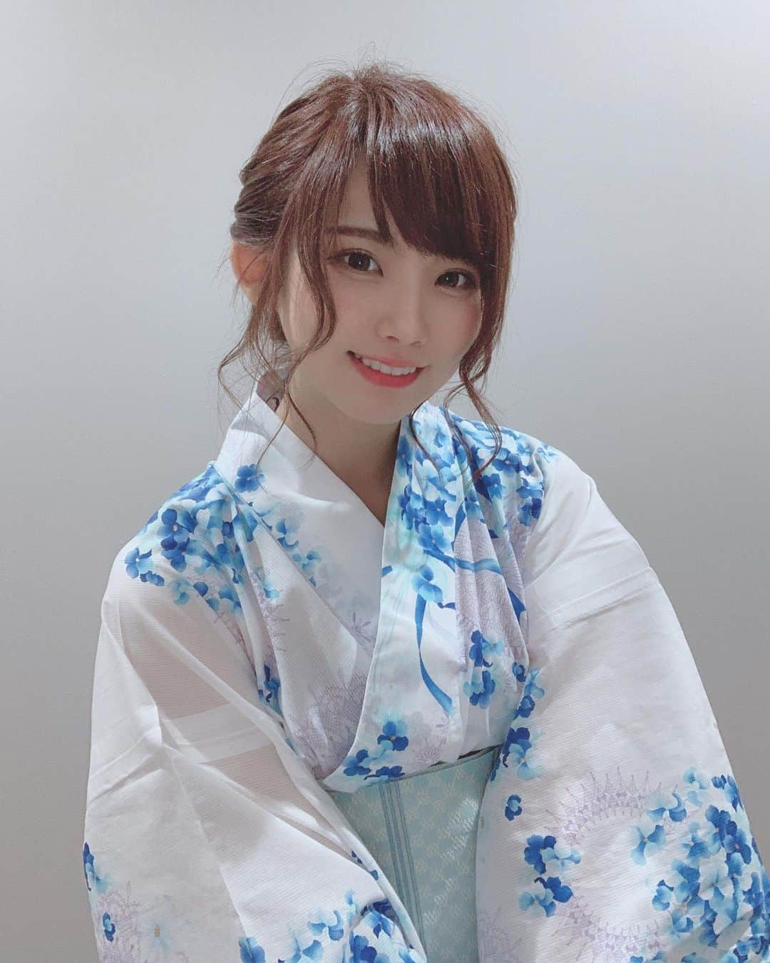 えなこさんのインスタグラム写真 - (えなこInstagram)「収録で浴衣を着せていただきました💠 #yukata #japanesegirl」8月29日 12時40分 - enakorin