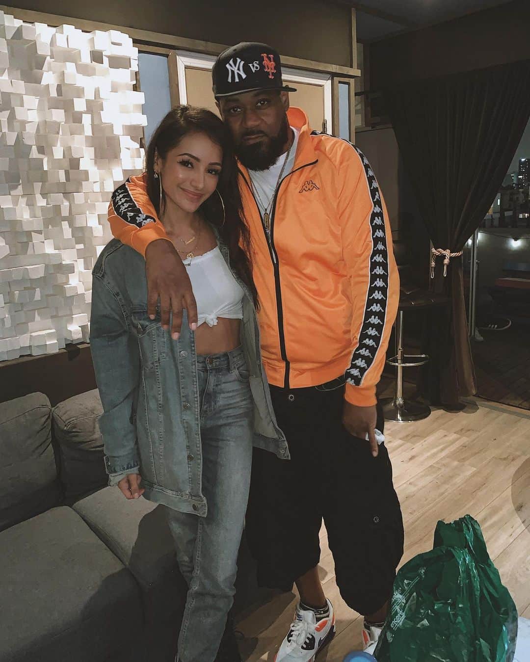 メラニー・イグレシアスのインスタグラム：「👐🏽 Wu-Tang forever!!! 👐🏽」
