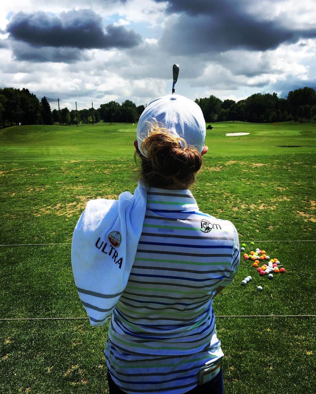 アレハンドラ・ジャネサのインスタグラム：「5 torneos más de la gira Symetra Tour @road2lpga vamos! 🙌💪💚❤️ @amstelultra @igpmgolf @office_depotmex @adidasmx @adidasgolf @juliesreal #sisepuede #challengerteam」