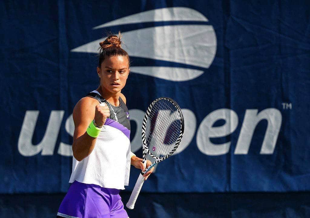 マリア・サッカリさんのインスタグラム写真 - (マリア・サッカリInstagram)「Despite the rain cancelling today's game, I'm still determined for tomorrow! See you there! #Focused #Spartan #NYC #USOpen」8月29日 7時05分 - mariasakkari