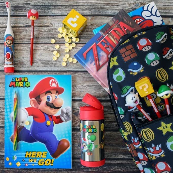 任天堂アメリカさんのインスタグラム写真 - (任天堂アメリカInstagram)「Whether you need a new backpack, pens, a water bottle, or more, Nintendo has got you covered for #BackToSchool! ✏️📚」8月29日 7時54分 - nintendoamerica