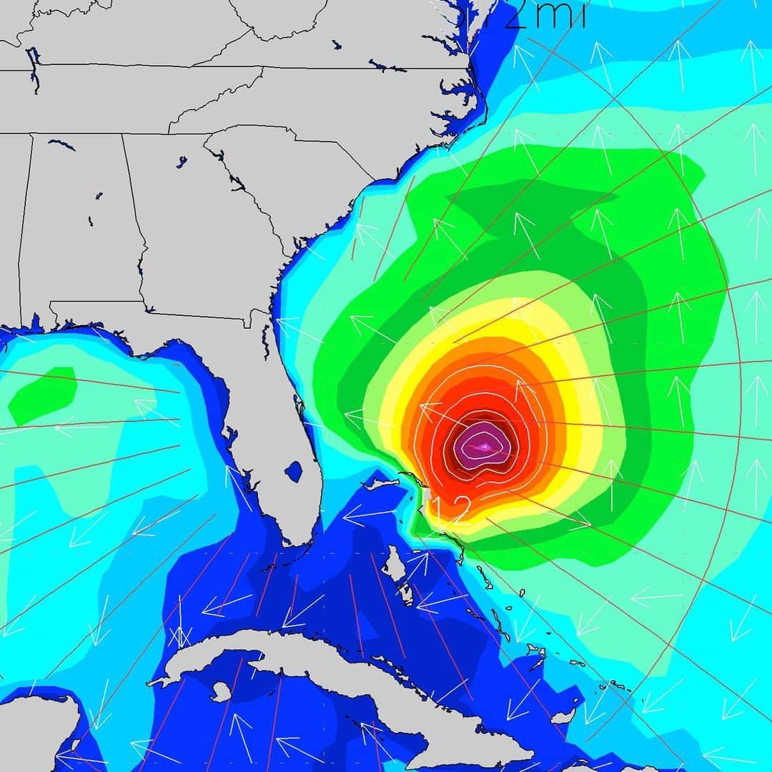surflineさんのインスタグラム写真 - (surflineInstagram)「As of Wednesday evening, Hurricane Dorian is currently impacting the Caribbean Islands, including Puerto Rico and the Virgin Islands. Though still only a Category one storm, Dorian is expected to intensify significantly over the coming days with the potential to impact Florida and the Southeast US over the holiday weekend. In addition to severe weather for affected areas, Dorian is expected to provide surf to the East Coast and select Caribbean locations. For more information on this storm, and for the latest updates as this story develops, stay tuned to the site or the app.」8月29日 7時58分 - surfline