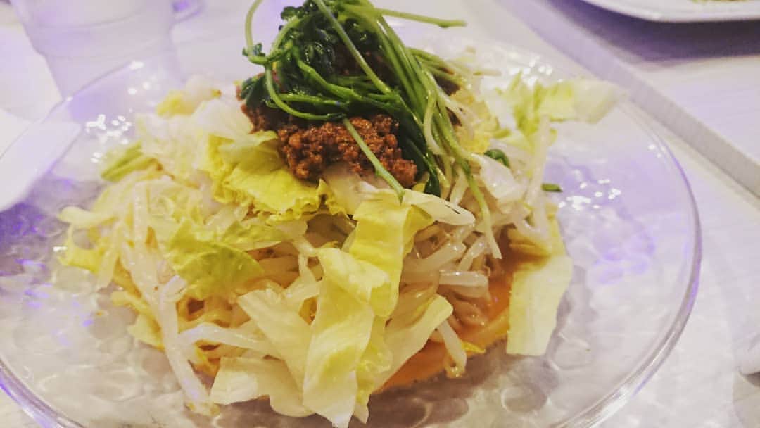 松坂南さんのインスタグラム写真 - (松坂南Instagram)「こちらは、汁なし担々麺💓」8月29日 8時59分 - minami_matsuzaka