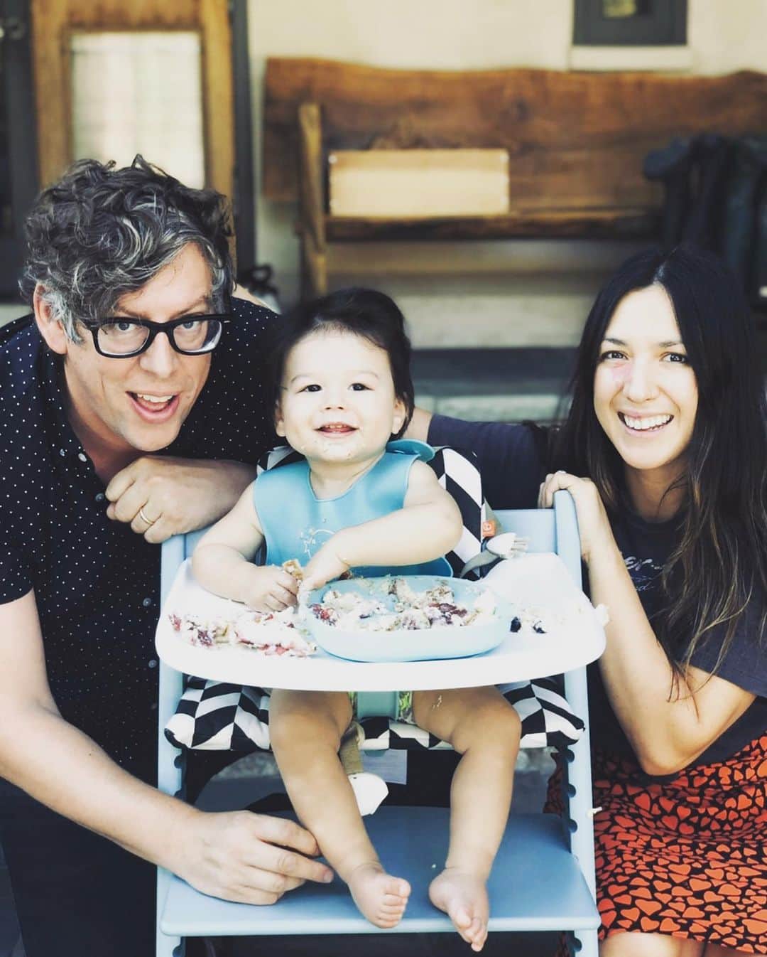 ミシェル・ブランチのインスタグラム：「My sweetest baby boy turned 1 today! Where does the time go?❤️🎂 Happy Birthday, Rhys! We love you xx」