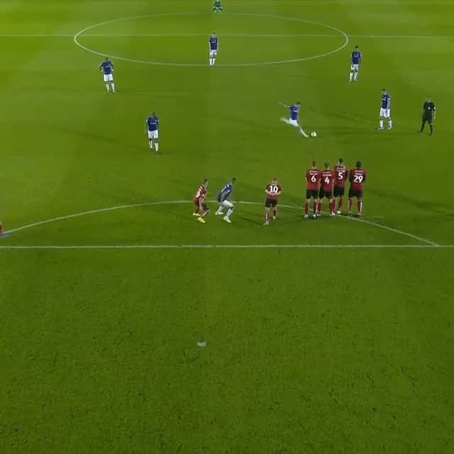 エヴァートンFCのインスタグラム