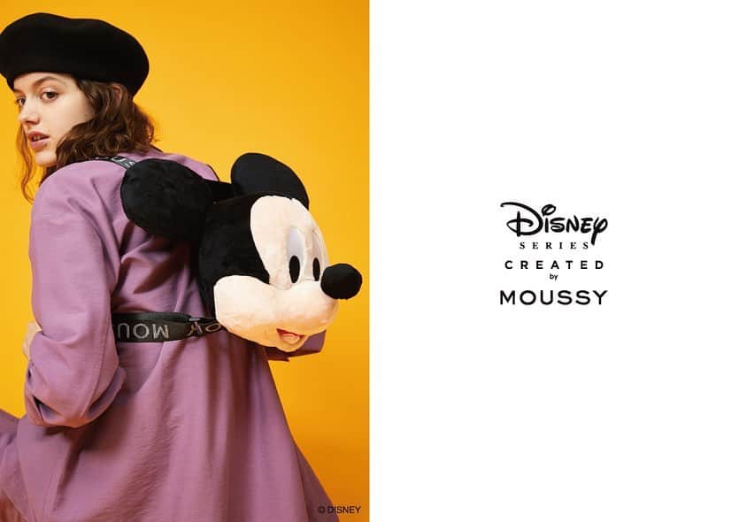 Soup.のインスタグラム：「MOUSSYから「Disney SERIES CREATED by MOUSSY」2019 AUTUMN COLLECTION発売！　気になった人は、ぜひプロフのリンクからチェックしてみて。 #DISNEY #ディズニー #MOUSSY #マウジー ©Disney」