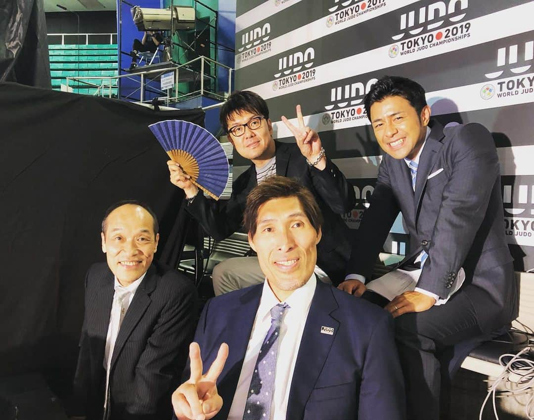 篠原信一さんのインスタグラム写真 - (篠原信一Instagram)「バイキングの皆様と！ 向 翔一郎選手が銀メダル🥈 #世界柔道選手権大会 #東京 #バイキング #judo #judoka #judoworld #向翔一郎」8月29日 21時28分 - s.shinohara_life