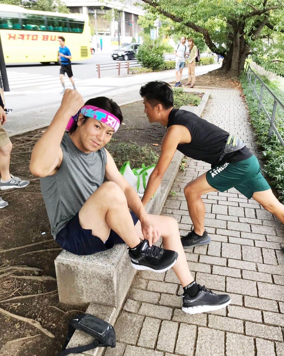 狩野英孝さんのインスタグラム写真 - (狩野英孝Instagram)「マラソン練習。 15キロ走ってきました。めっちゃキツイ。。本番まで1ヶ月半。。もう少し。 #東北みやぎ復興マラソン #かのおが便利軒」8月29日 21時41分 - kano9x