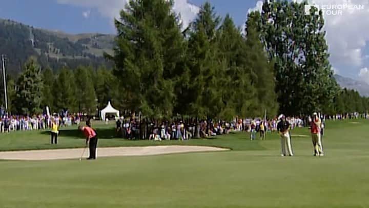 ルーク・ドナルドのインスタグラム：「Can't believe it's been 15 years since I last won here! Great to be back playing this week @omegaeuropeanmasters. Solid 3 under 67 this morning to start the week off. #tbt #OEM2019 #goodhighlights #badhighlights 🤣」