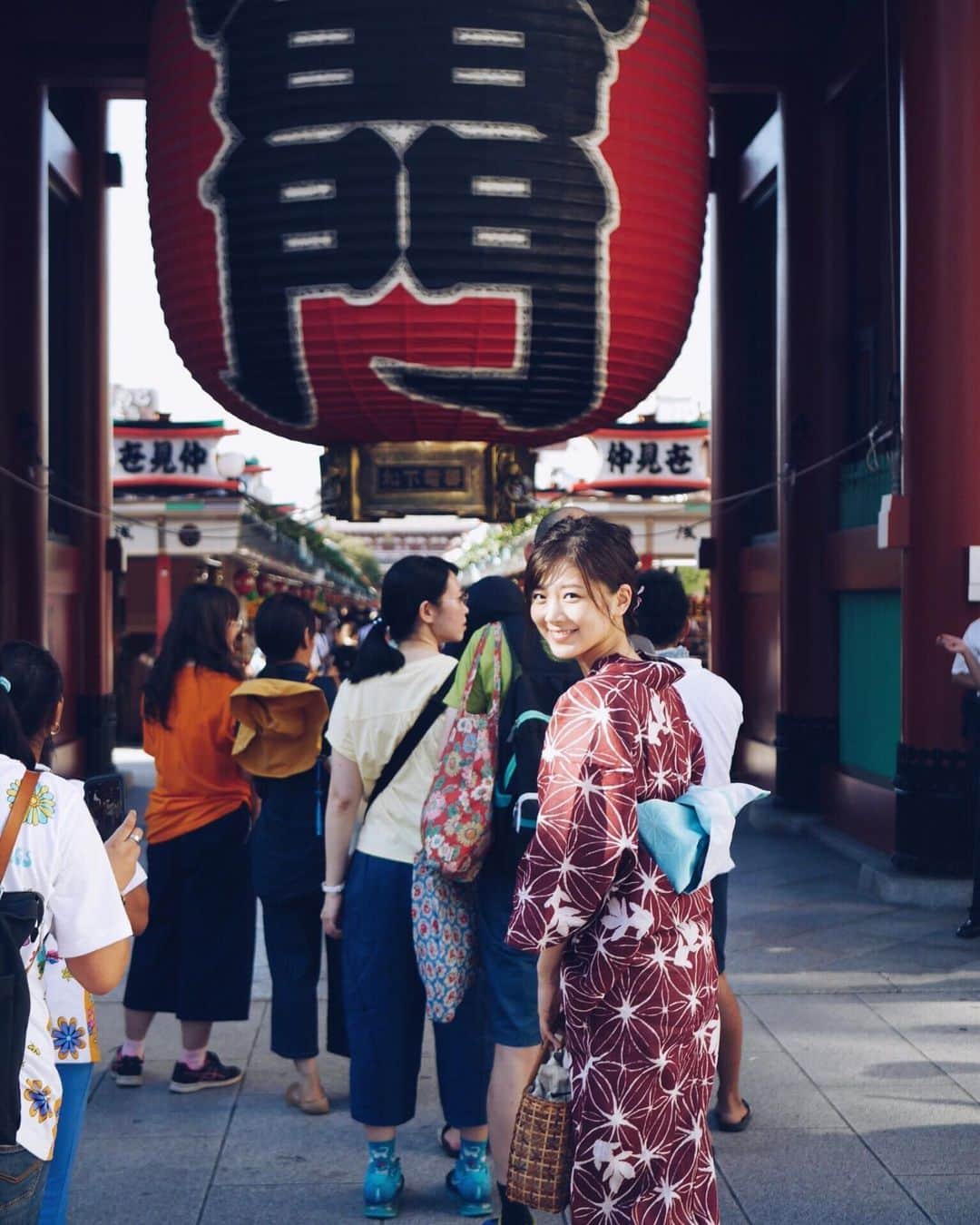 井上早紀さんのインスタグラム写真 - (井上早紀Instagram)「さようなら夏 #asakusa #japanesegirl #summer 写真は #2018 🤫」8月29日 14時13分 - _is__231