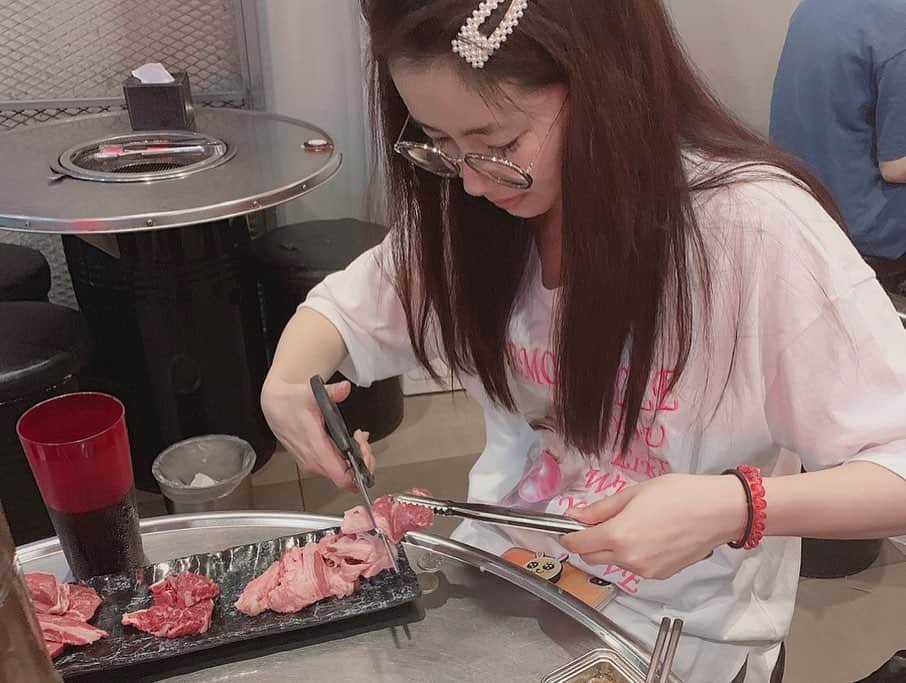 内藤理沙さんのインスタグラム写真 - (内藤理沙Instagram)「* * 肉の日🐃❤ 今日はお肉食べたい❤ * #instafood #koreanfood #肉食女子 #肉の日 #29の日 #韓国料理 #韓国グルメ」8月29日 15時25分 - risa_naito_official
