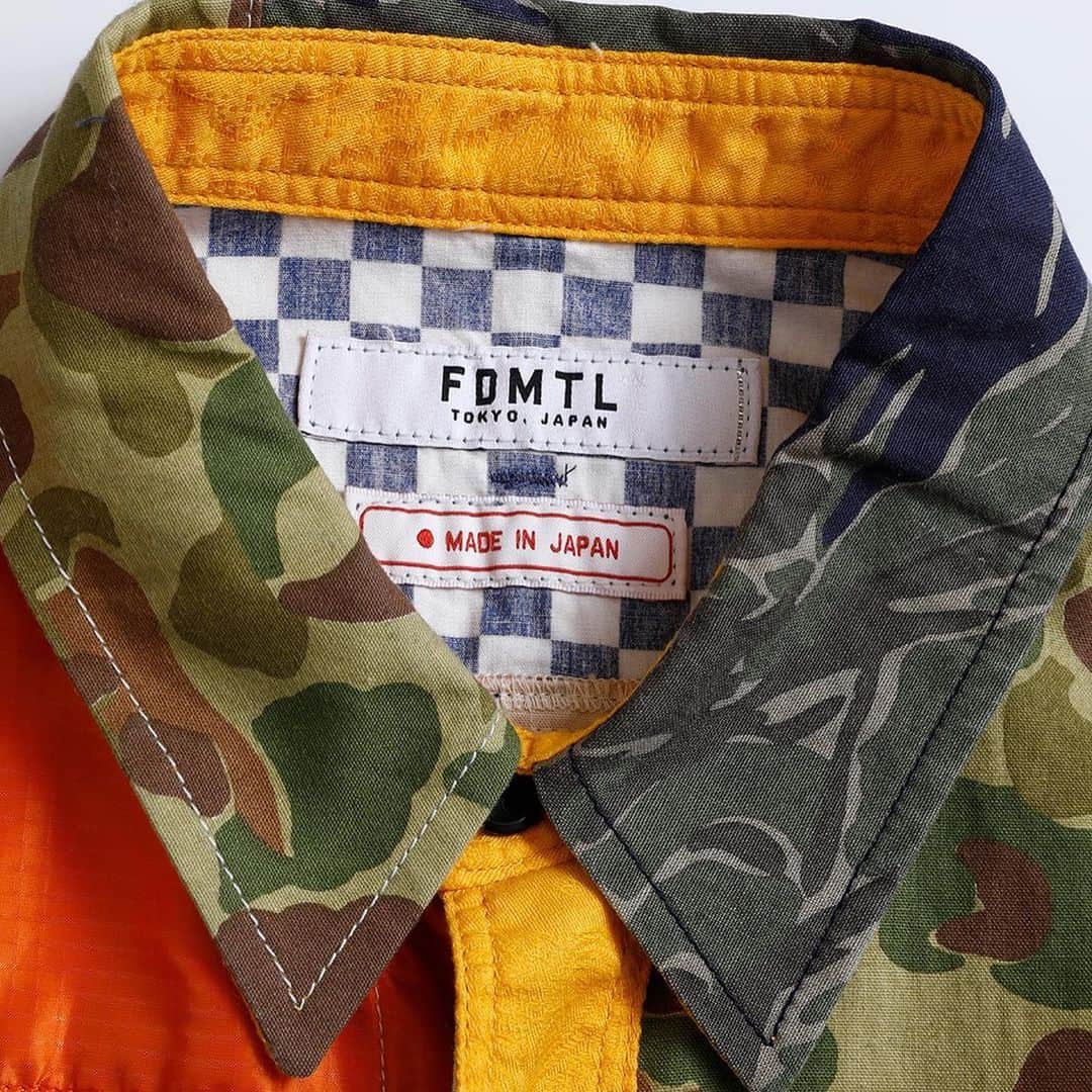 ファンダメンタルアグリーメントラグジュアリーさんのインスタグラム写真 - (ファンダメンタルアグリーメントラグジュアリーInstagram)「New in #FDMTL #2019AW collection  Boro Patchwork Shirt #MadeinJapan」8月29日 15時40分 - fdmtldenim