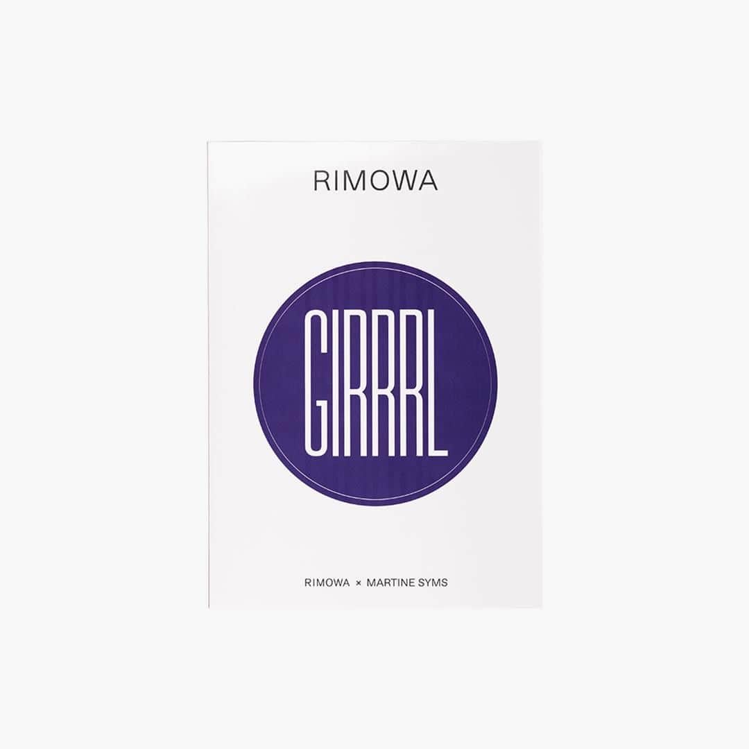 リモワさんのインスタグラム写真 - (リモワInstagram)「Girrrl Sticker – designed by multidisciplinary artist Martine Syms for the RIMOWA Sticker Collection.  #RIMOWA #myRIMOWAstickers」8月29日 16時00分 - rimowa