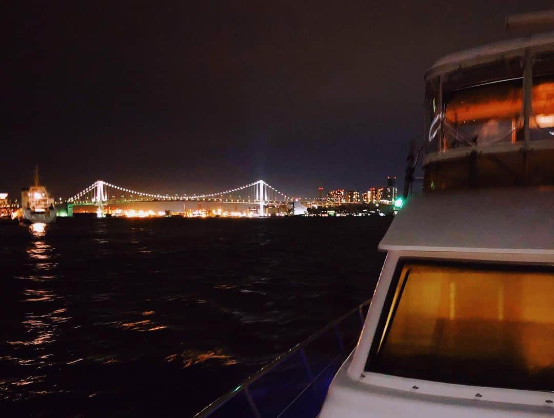 佐野友妃子さんのインスタグラム写真 - (佐野友妃子Instagram)「東京湾night  cruising🛥🌉💗 . 美しい夜景にうっとり☺️ 幸せすぎる時間だったな〜👼🏽✨ . 夏最後に最高の思い出ができました💗」8月29日 16時02分 - yukikosano1111