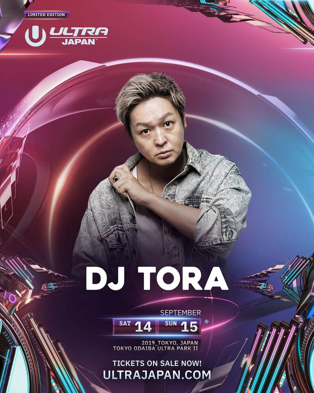 DJ TORAさんのインスタグラム写真 - (DJ TORAInstagram)「ULTRA JAPAN🇯🇵 . 9/15sun MAINSTAGE大集合よろしくお願いします🐯🔥 . #ultrajapan #ultrajapan2019」8月29日 16時18分 - djtora_jpn