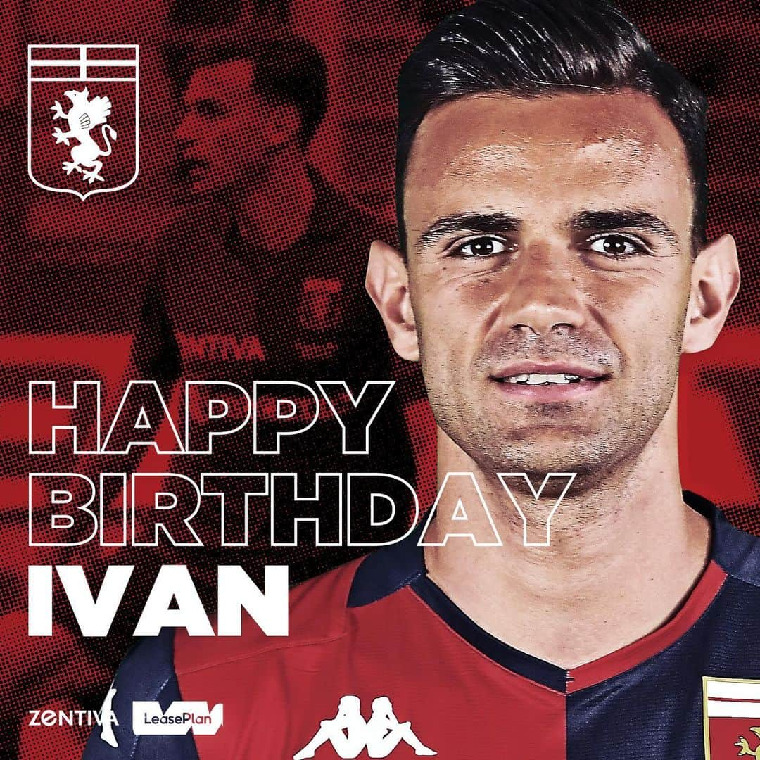 ジェノアCFCさんのインスタグラム写真 - (ジェノアCFCInstagram)「🎂 Oggi il nostro #Radovanovic compie 31 anni. ❤️💙 Tanti auguri, Ivan!」8月29日 16時22分 - genoacfc