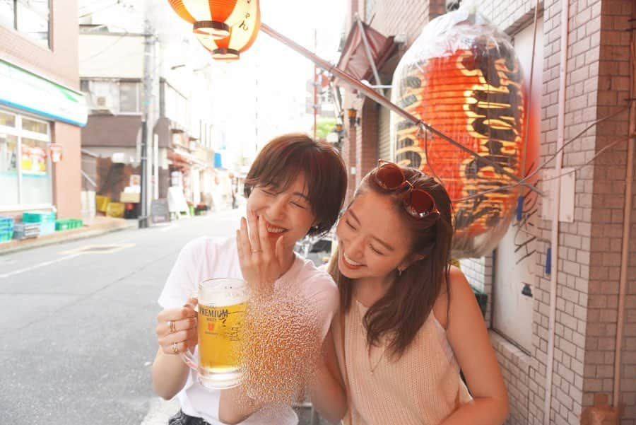 鹿沼憂妃さんのインスタグラム写真 - (鹿沼憂妃Instagram)「ズッ友 in 新橋🍻 ずっとやってみたかったはしご酒〜 明るい時間から飲むお酒は それはそれは美味しくて楽しくて 終始、大爆笑でやんした♥️ ベロベロ酔っ払いになる前に、 食べ過ぎてお腹がパンパンになり はやめに解散した3人なのでした。笑 つぎはどの街へ繰り出そうかな？😋💗 #イズ鹿 #新橋 #新橋飲み #うぇい」8月29日 16時57分 - shika_0225