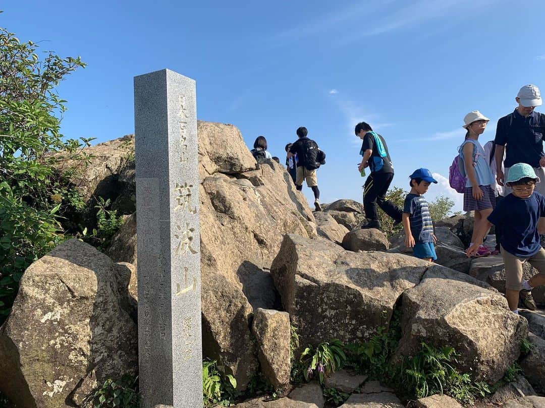 のインスタグラム：「筑波山  #筑波山 #ガマ石 #絶景スポット」