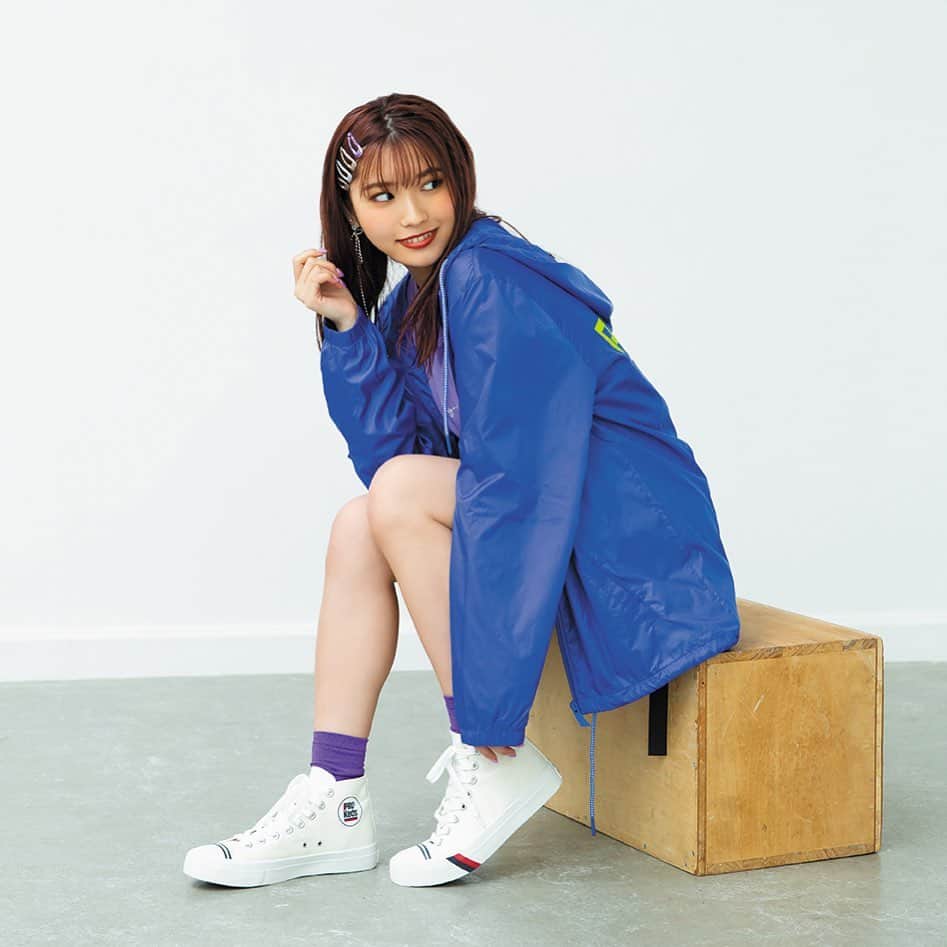 prokeds_jpのインスタグラム：「. PRO-Keds ROYAL AMERICA HI ロイヤルアメリカ ハイ  #プロケッズ #シューズ #スニーカー #キャンバス #あいりる #古田愛理  #prokeds #kicks #shoes #sneaker #sneakers #canvas #fashion #instafashion」