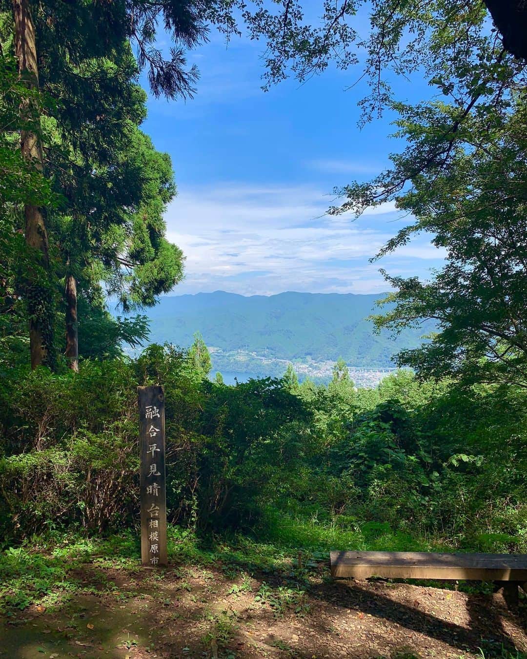 中橋舞さんのインスタグラム写真 - (中橋舞Instagram)「. 初めての #トレラン 心臓バクバク💓で疲れたけど、めちゃくちゃ楽しかったー🏃‍♀️ . . 📍神奈川県相模原市 🗻 #石老山 702m 雲がかかってなければ富士山が見えたみたい！！ 山頂から見える相模湖が綺麗だったよ✨ . . 初おろしの #nike の #トレランシューズ も 滑りにくくてよかった◎ ペガサスも履いていたことがあっただけにフィット感も goodで👍💓 . . エレアちゃんと初心者2人組は 上りのゼーハー感と下りの慎重さ🤣 けどそれさえも楽しかった❤️ サホさんがあっという間にいなくなった！！ 着くとことか歩幅とか後ろで真似してみたけど全然ダメだった🙅‍♀️ あーやってドンドン進めるようになりたいなぁ😙 . . もっとお山行きたいなぁ❤️って♪ 楽しかったし、自然に囲まれて気持ちよかった✨ . . #まいrun #トレラン #trailrunning #トレイルランニング #ランニング #ランニング女子  #goodday #🗻 #お山へゴー」8月29日 18時36分 - mai_nakahashi