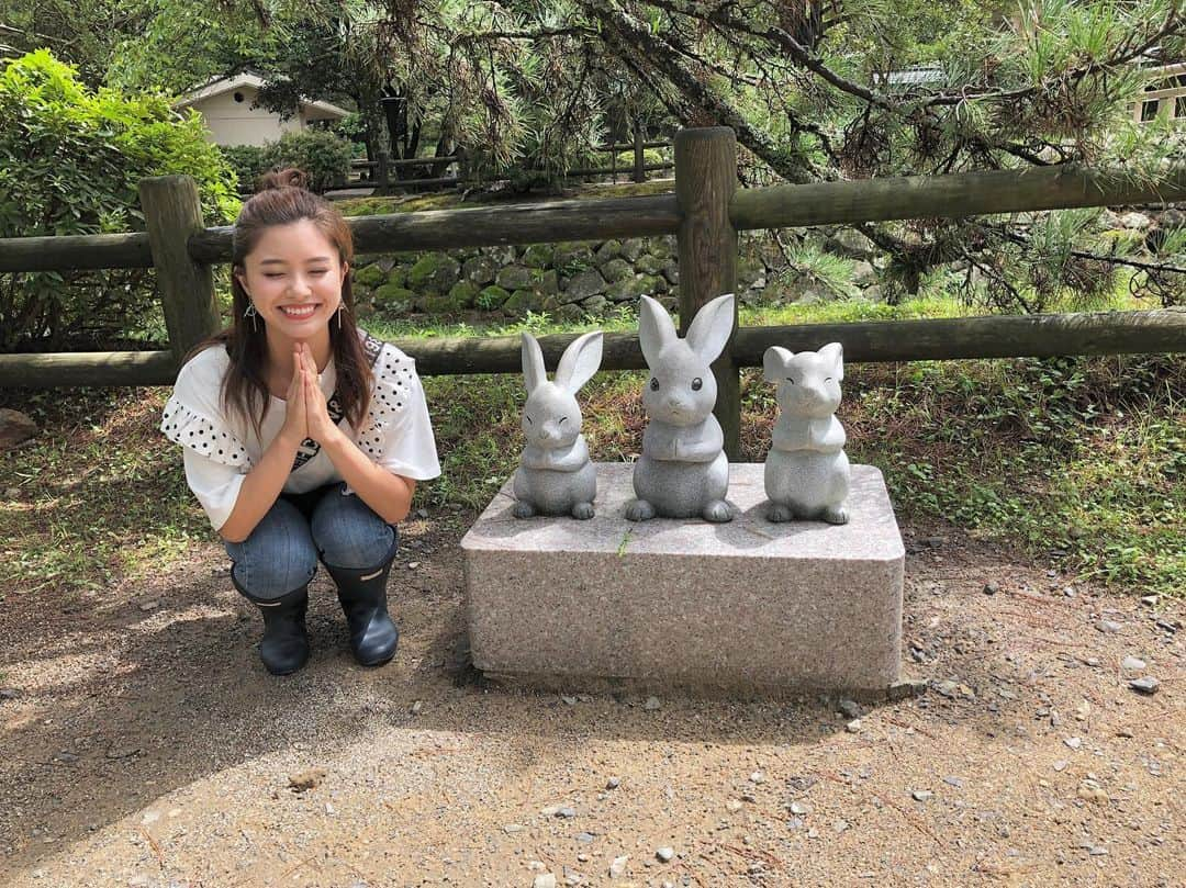 八軒あやねさんのインスタグラム写真 - (八軒あやねInstagram)「お墓参りで島根県🌻 出雲大社行ったよ🥰 . . . #島根旅行 #島根 #島根観光 #出雲大社 #出雲 #タビジョ #旅 #旅行 #うさぎ」8月29日 19時52分 - ayagram_8_