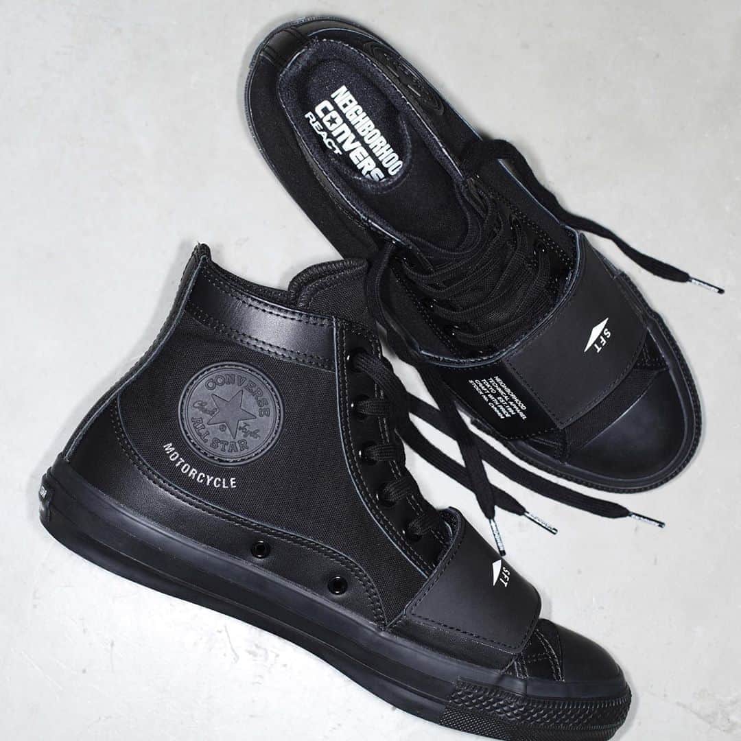 のインスタグラム：「#converse #neighborhood #nbhd #allstar #chucktaylor #allstar100 #react #tractionsole #shoes #kicks #kotd #converse_pr #コンバース #オールスター #チャックテイラー #オールスター100 #リアクト #トラクションソール #ネイバーフッド #シューズ #スニーカー #👟」