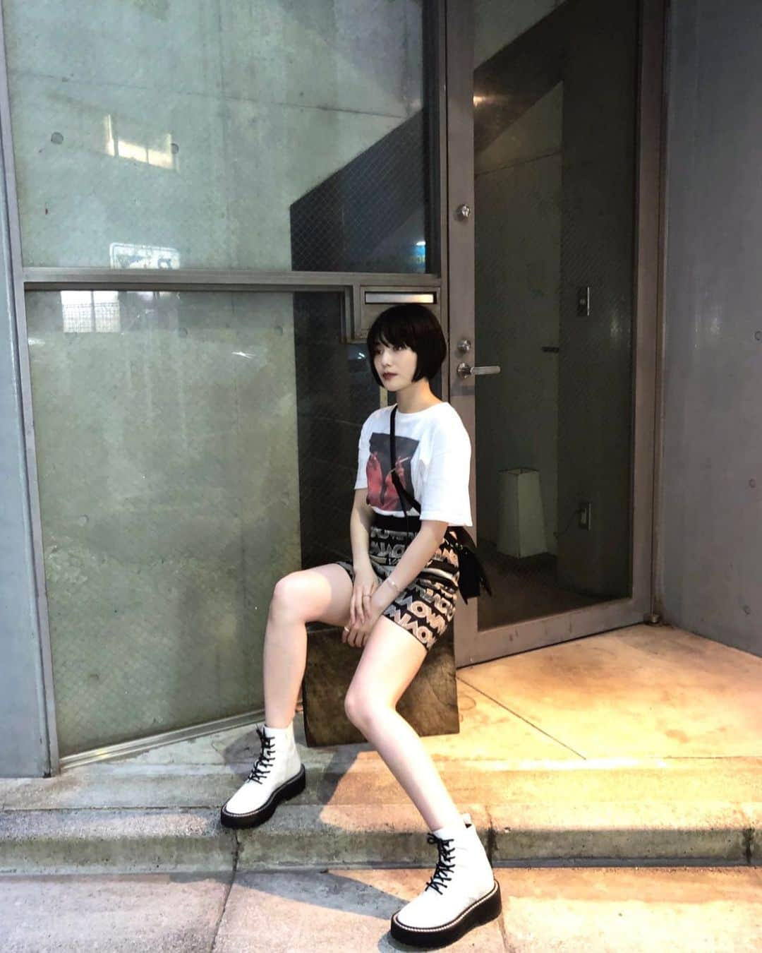 Mikako さんのインスタグラム写真 - (Mikako Instagram)「きょう #vinivini #viniviniluxe #vintage #dzzit #clane #bershka」8月29日 20時56分 - mikako_faky