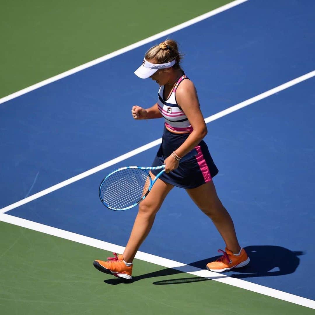 ソフィア・ケニンさんのインスタグラム写真 - (ソフィア・ケニンInstagram)「Round 2 ✅ #usopen」8月30日 7時32分 - sofia.kenin